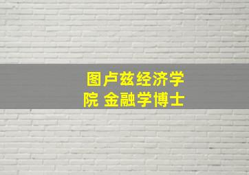 图卢兹经济学院 金融学博士